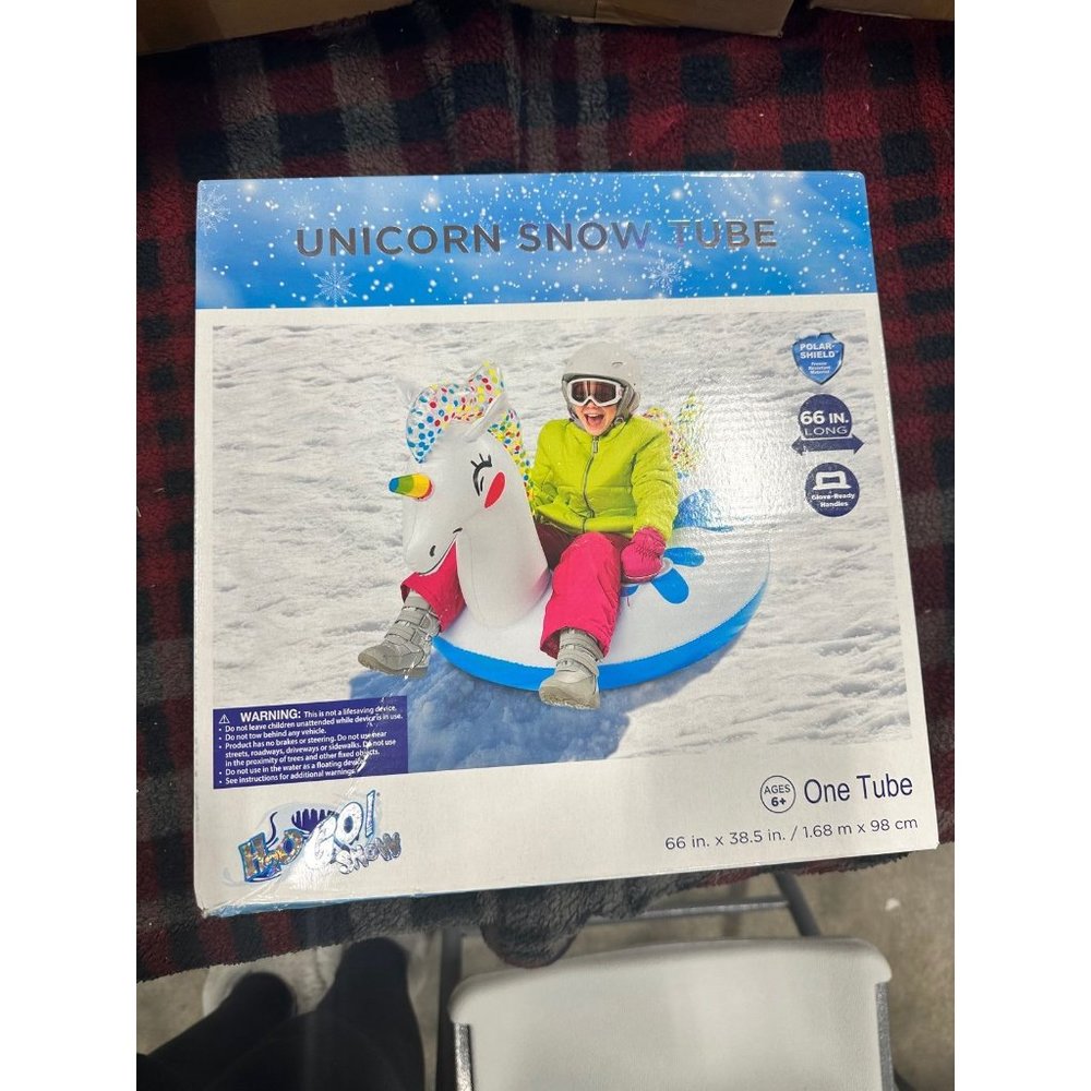 New unicorn snow tube (have multiple) - Picture 2 of 2